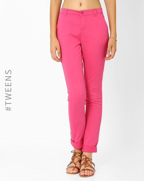 girls tapered trousers