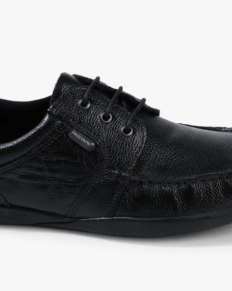 red tape slip on formal shoes