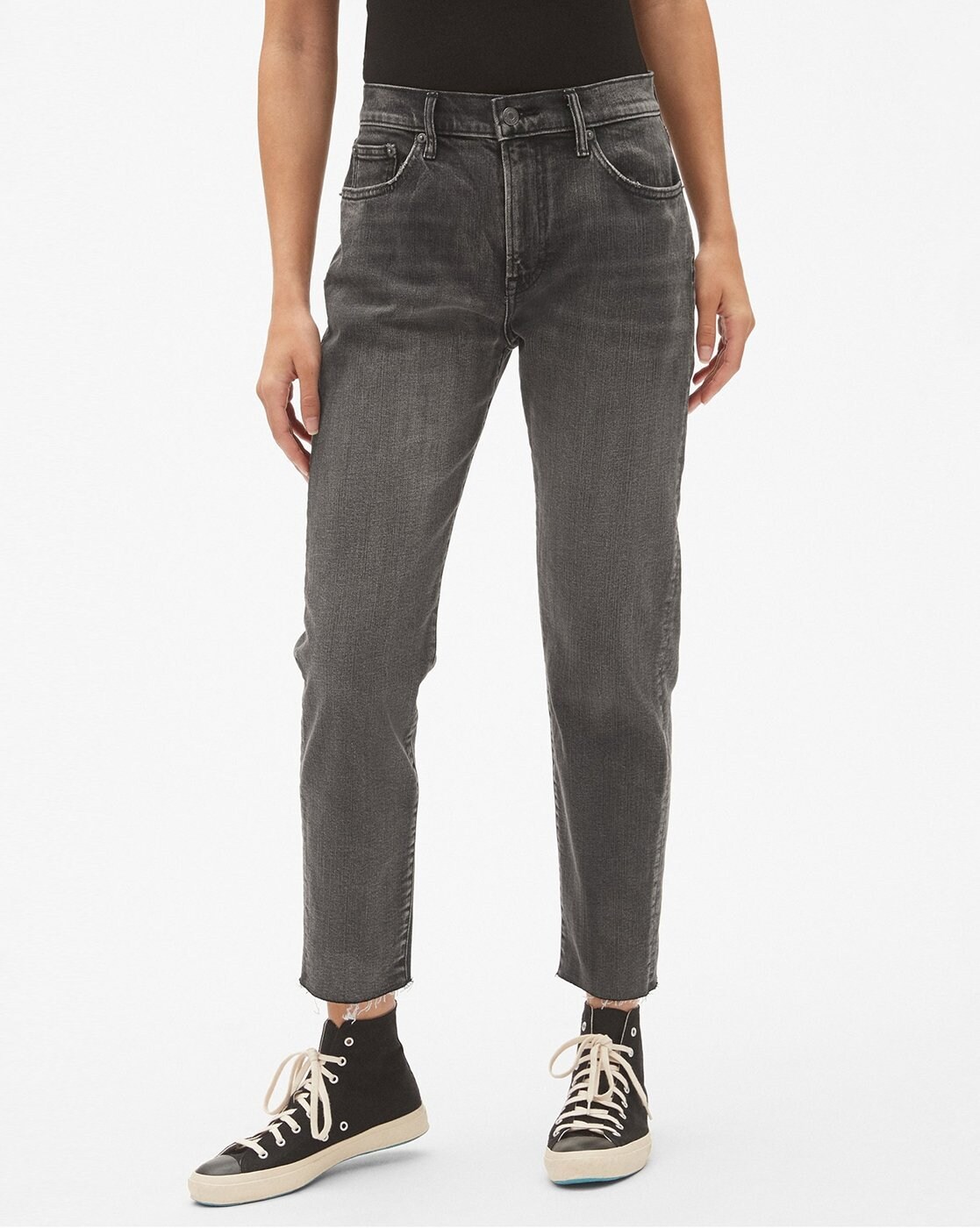 gap raw hem jeans