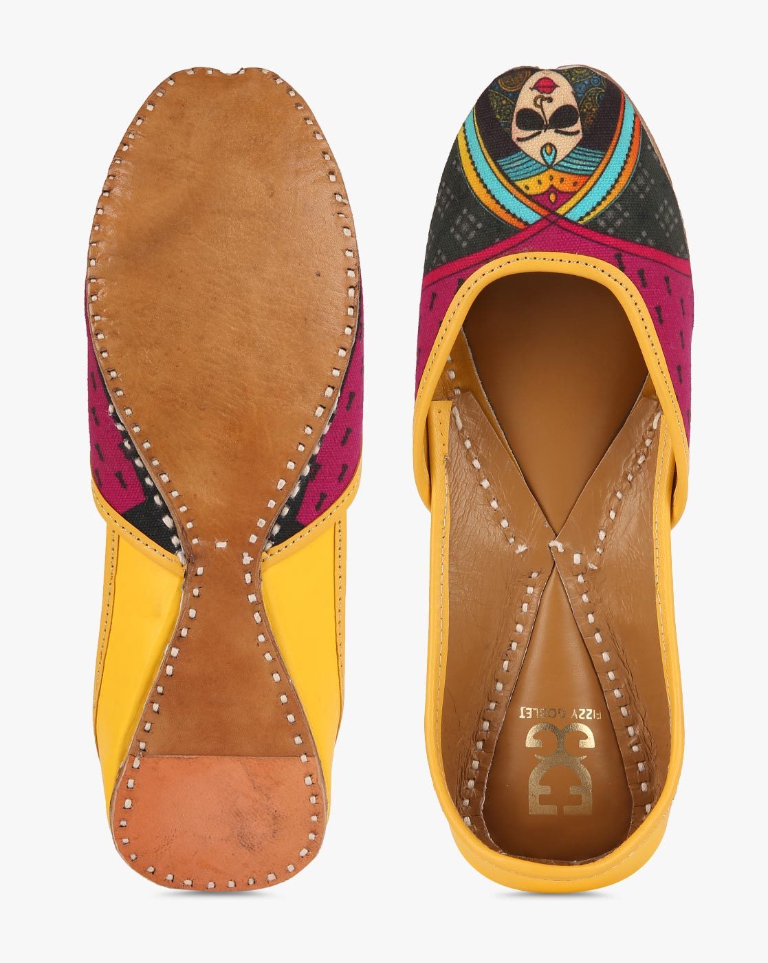 Buy Pink Flat Shoes for Women by Fizzy Goblet Online