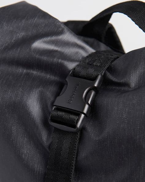 superdry roll top backpack