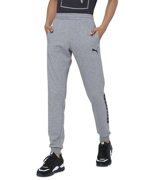 puma grey track pants