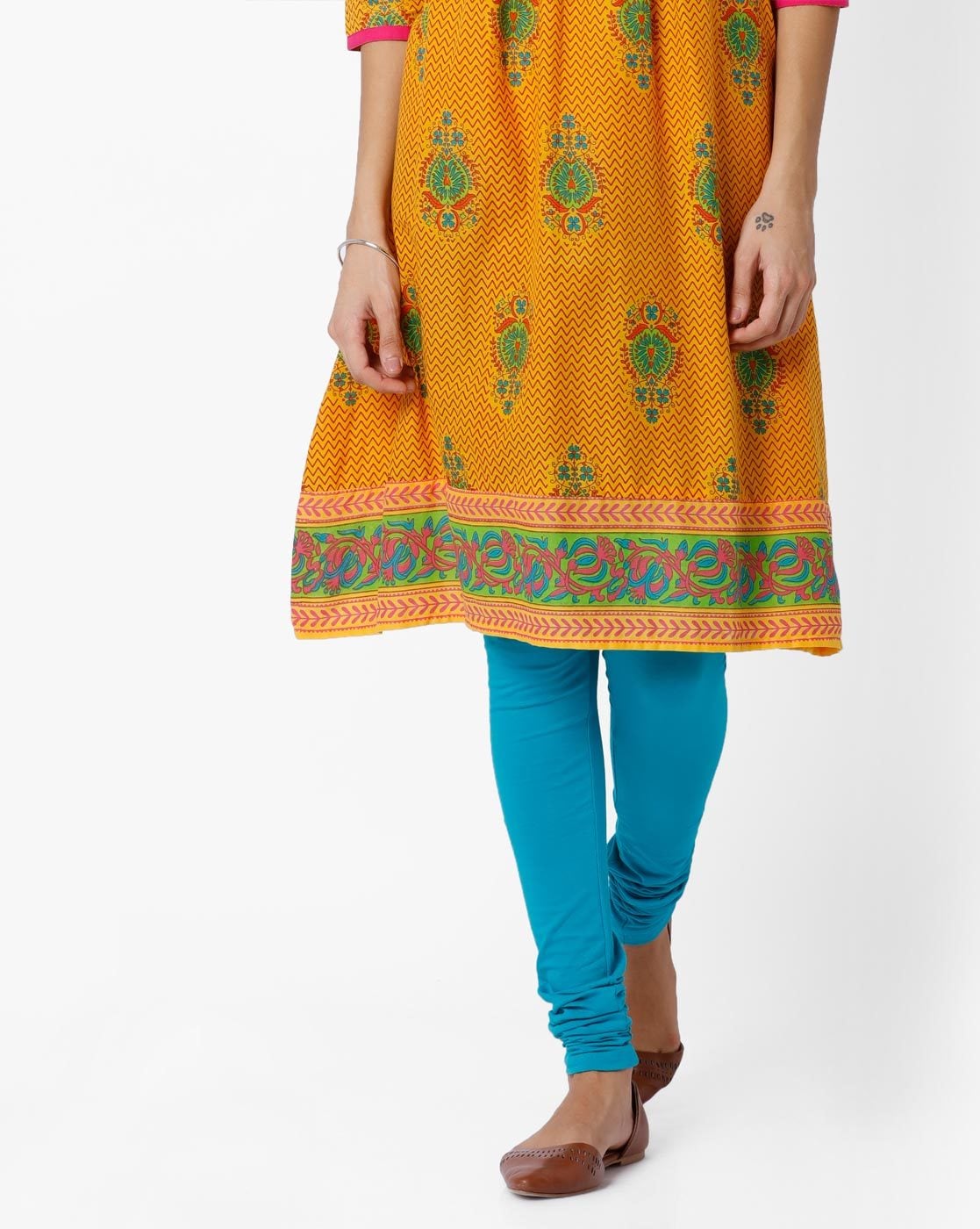Enjoy more than 159 blue leggings matching kurti latest