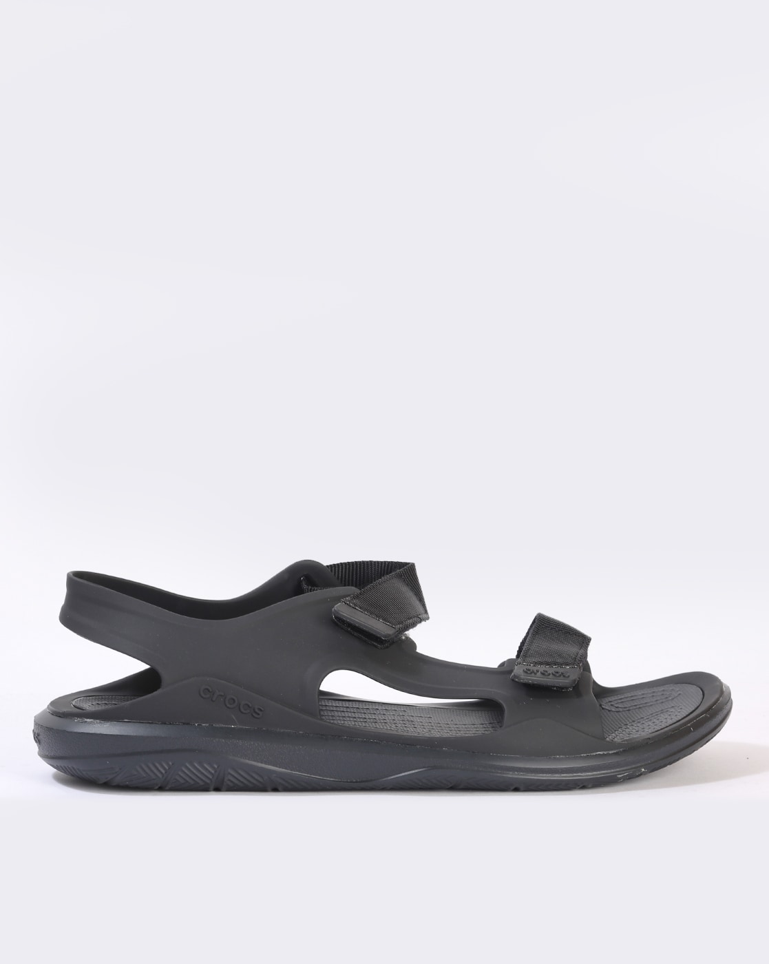 crocs black sandals