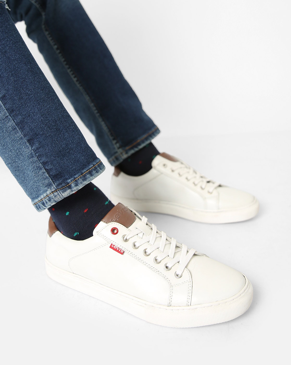 White Jeans + Gucci Ace Sneakers Outfit - Fashion Jackson
