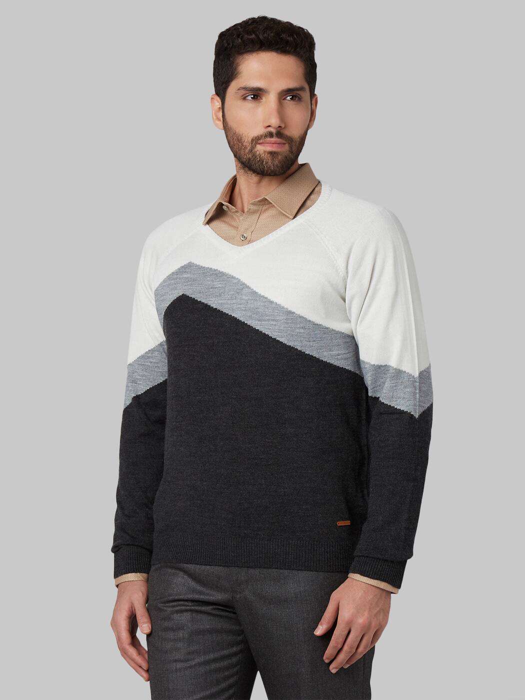 Buy Grey \u0026 White Sweaters \u0026 Cardigans 