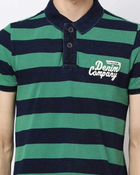 Striped Polo T-shirt (Image - 1)