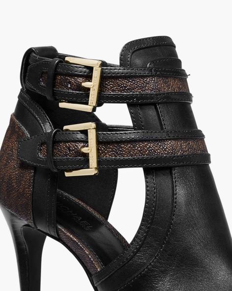 Michael kors best sale blaze bootie black