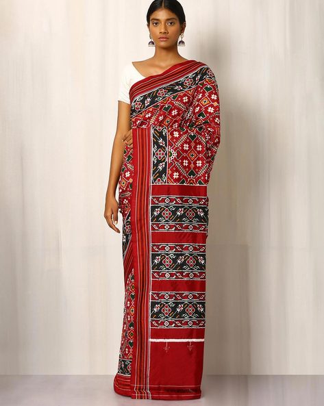 Sohum Sutras: Patan Patola Double Ikat Saree