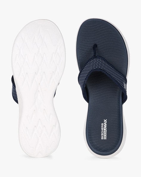 Buy Navy Blue Flip Flop & Slippers for Women by Skechers Online