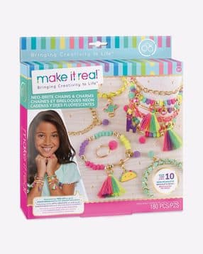 make it real Neo-Brite Chains & Charms Jewellery Making Set-picture-25