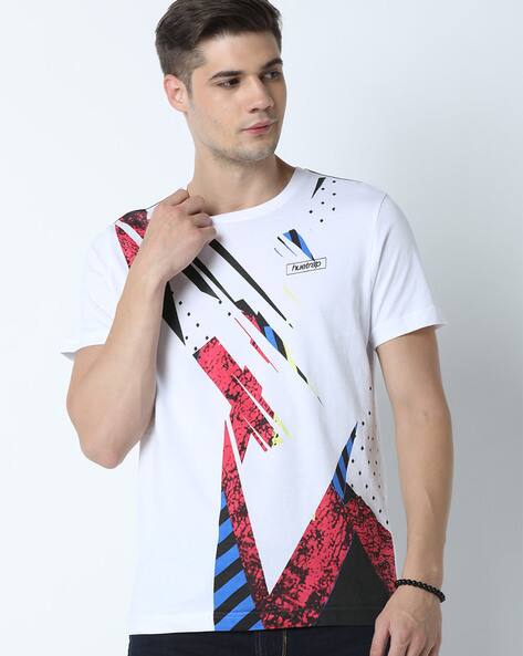 White Tshirts for Men by Huetrap Online 