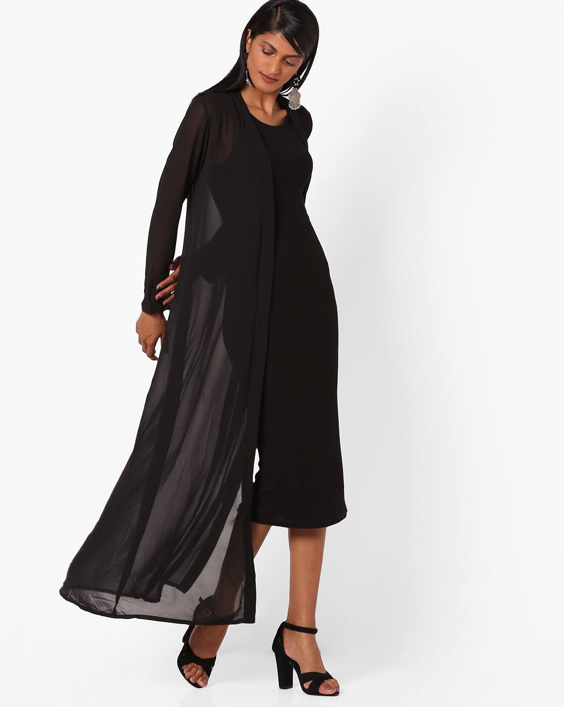 shrug with black dress