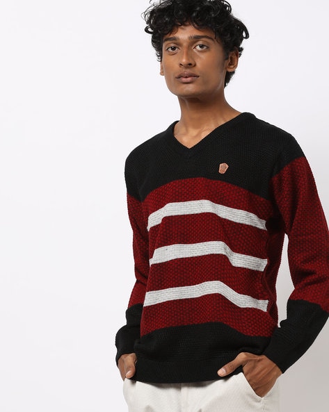 Buy Black Sweaters Cardigans for Men by DUKE Online Ajio