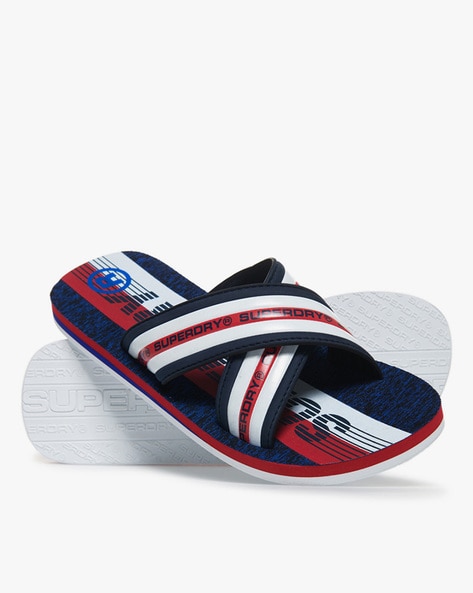 Superdry trophy hot sale flip flops