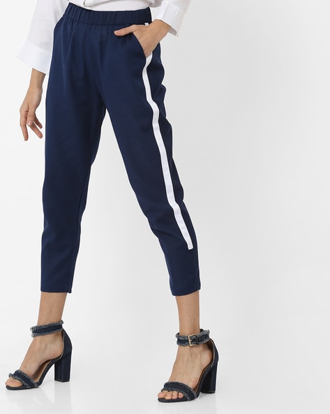 Buy NAVY Trousers  Pants for Women by Teamspirit Online  Ajiocom