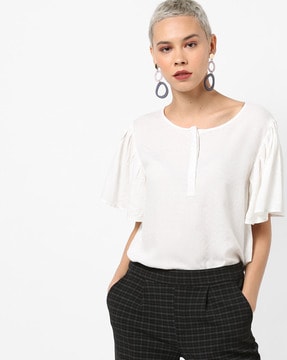 Buy White Tops for Women by Lastinch Online