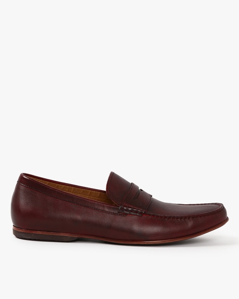 Dune sale burgundy loafers