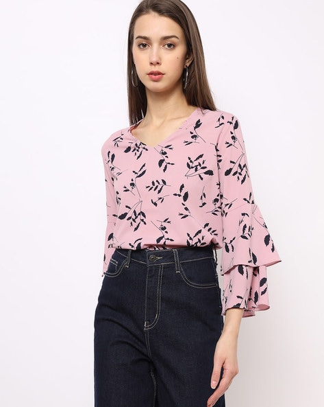 ajio western tops