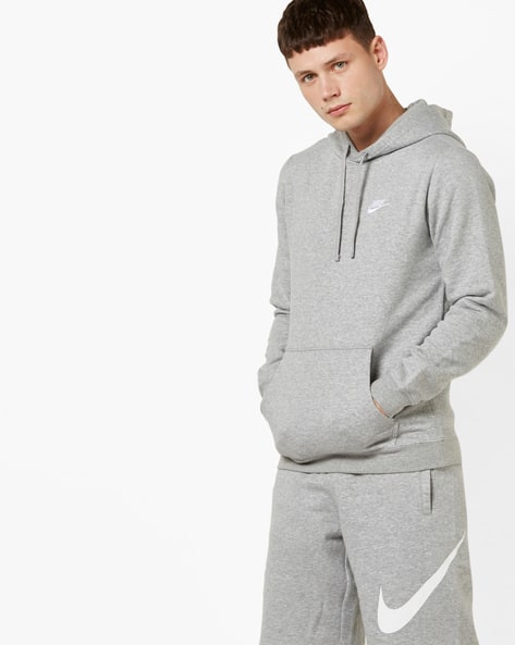 Heathered Hoodie with Kangaroo Pocket