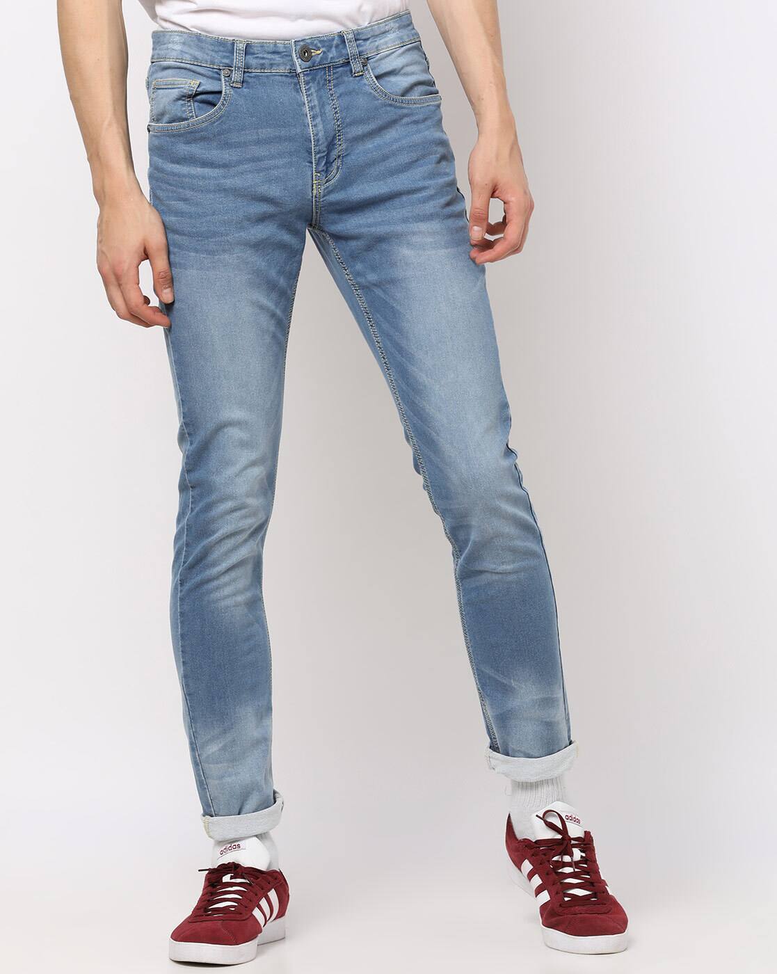 low rise slim fit jeans mens
