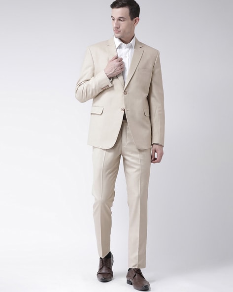 Buy Cream Suit Sets for Men by PLATINUM STUDIO Online | Ajio.com