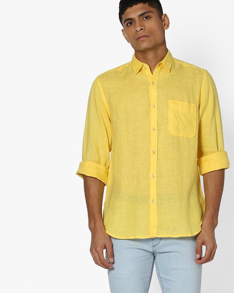 Buy Yellow Shirts for Men by Pepe Jeans ...