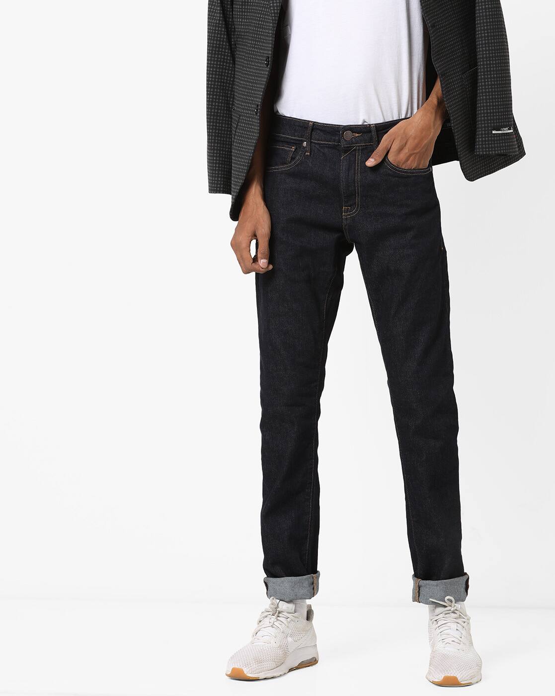 jack and jones dark blue jeans