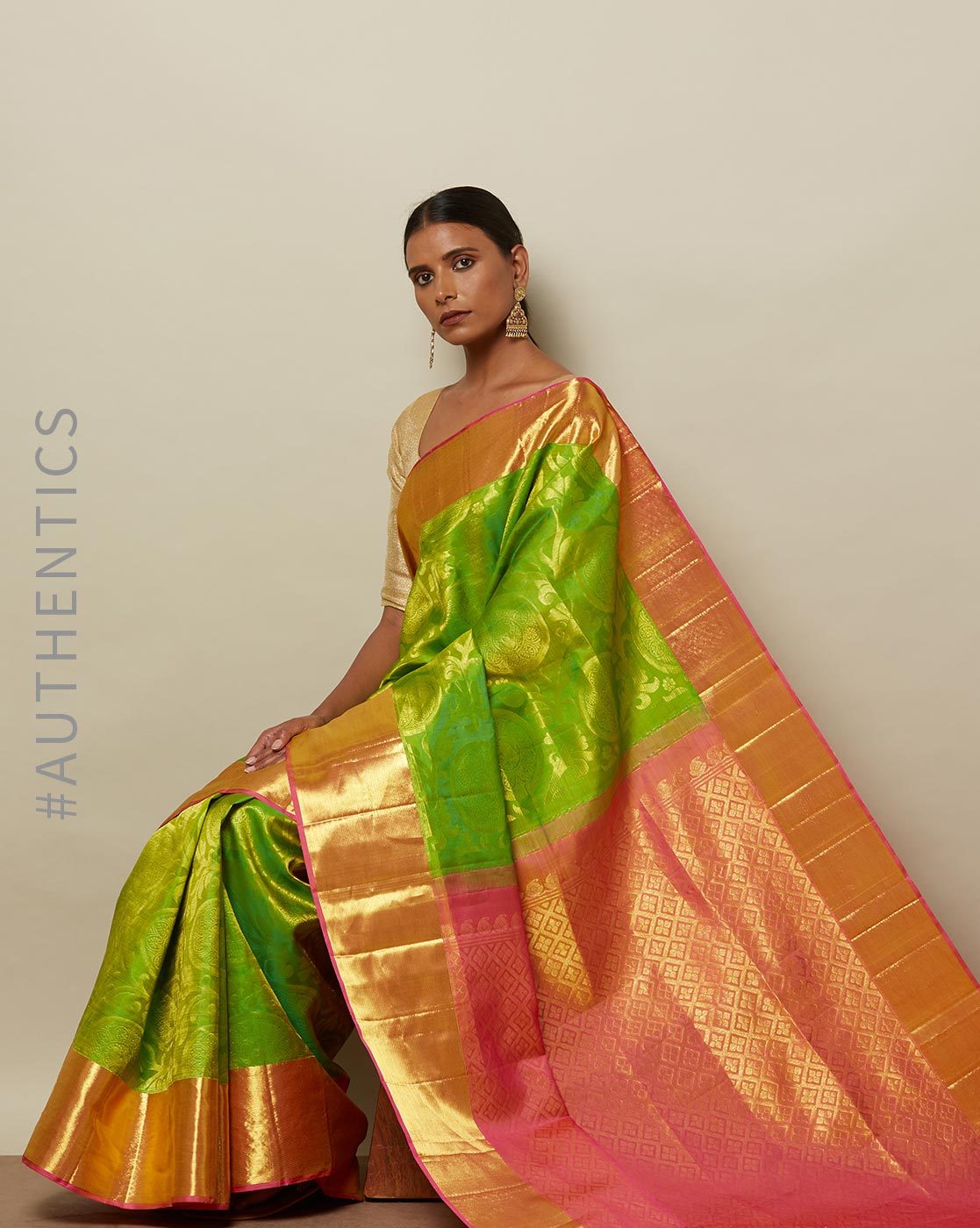 Buy Teal Sarees for Women by VISIT WEAR Online | Ajio.com