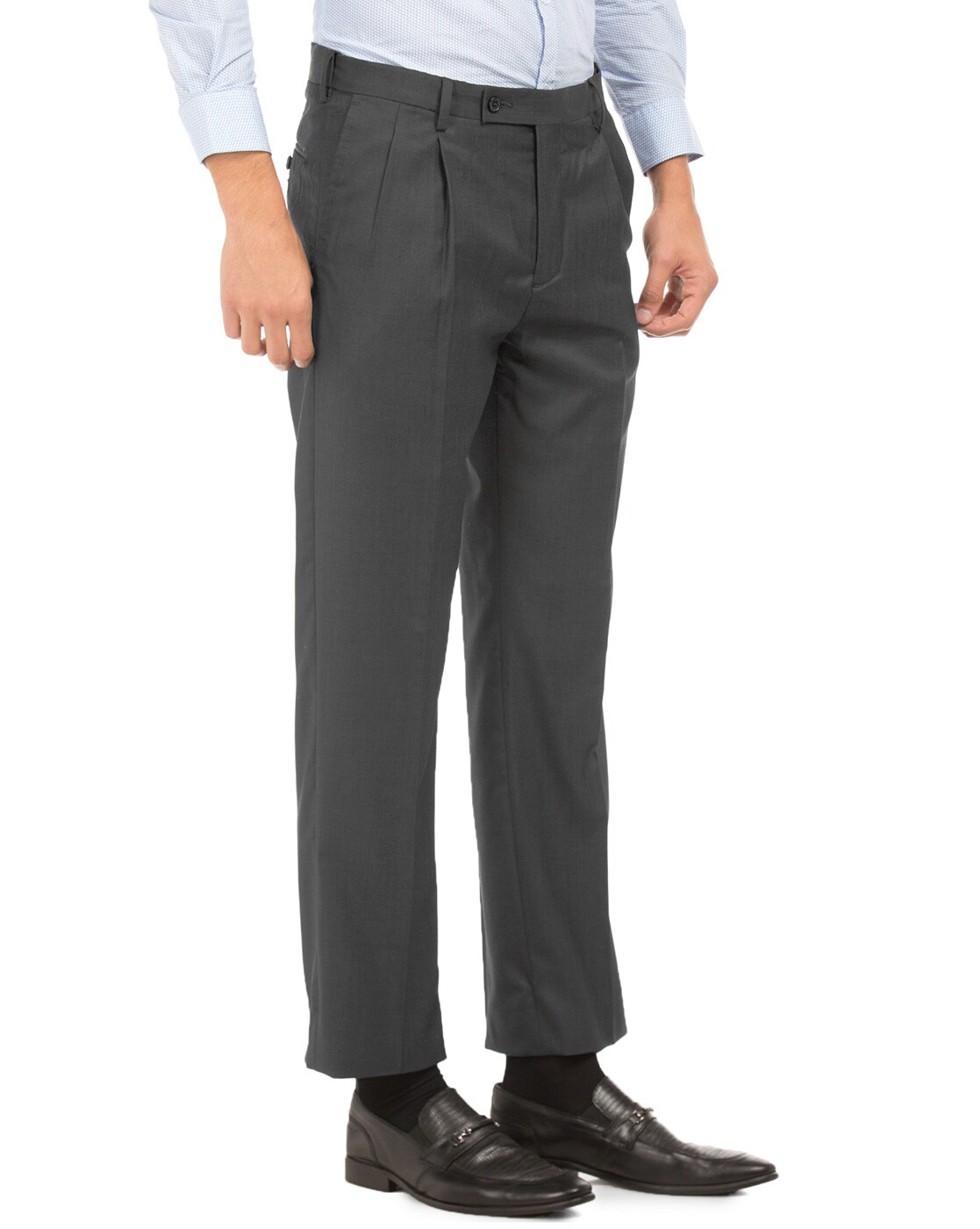 Buy Arrow Dark Brown Regular Fit Trousers for Mens Online  Tata CLiQ