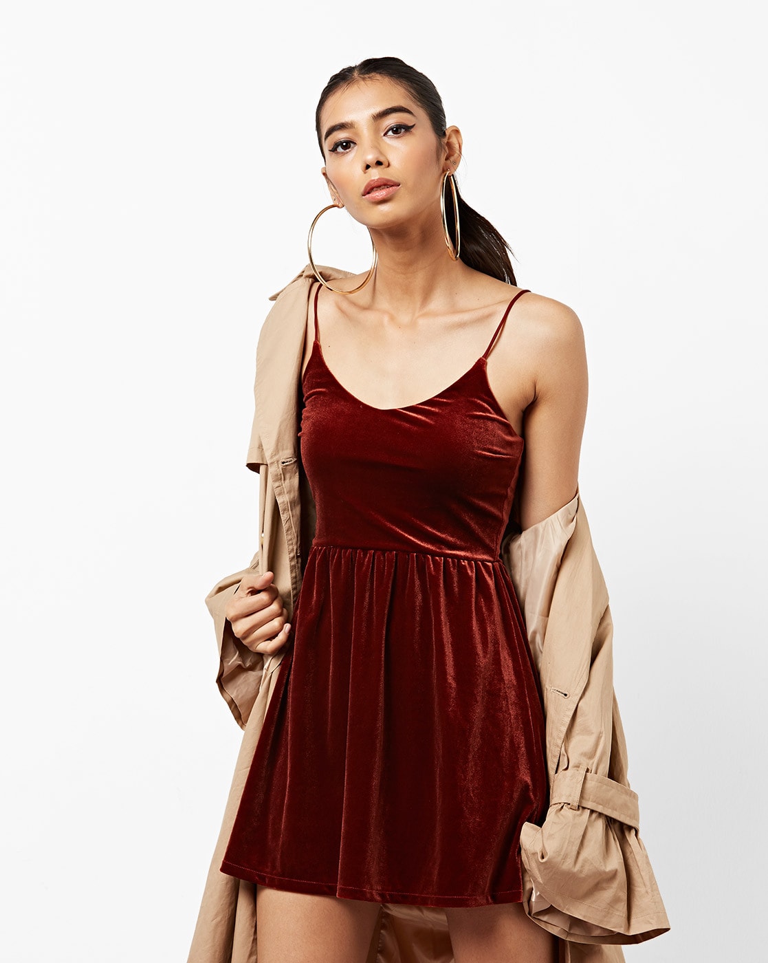 aeropostale velvet dress