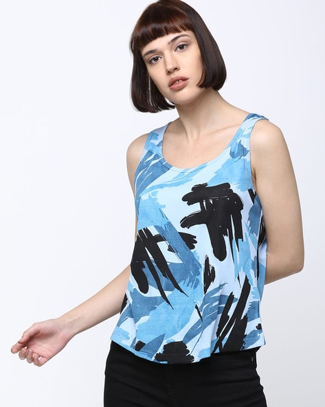 Graphic Print Tank Top