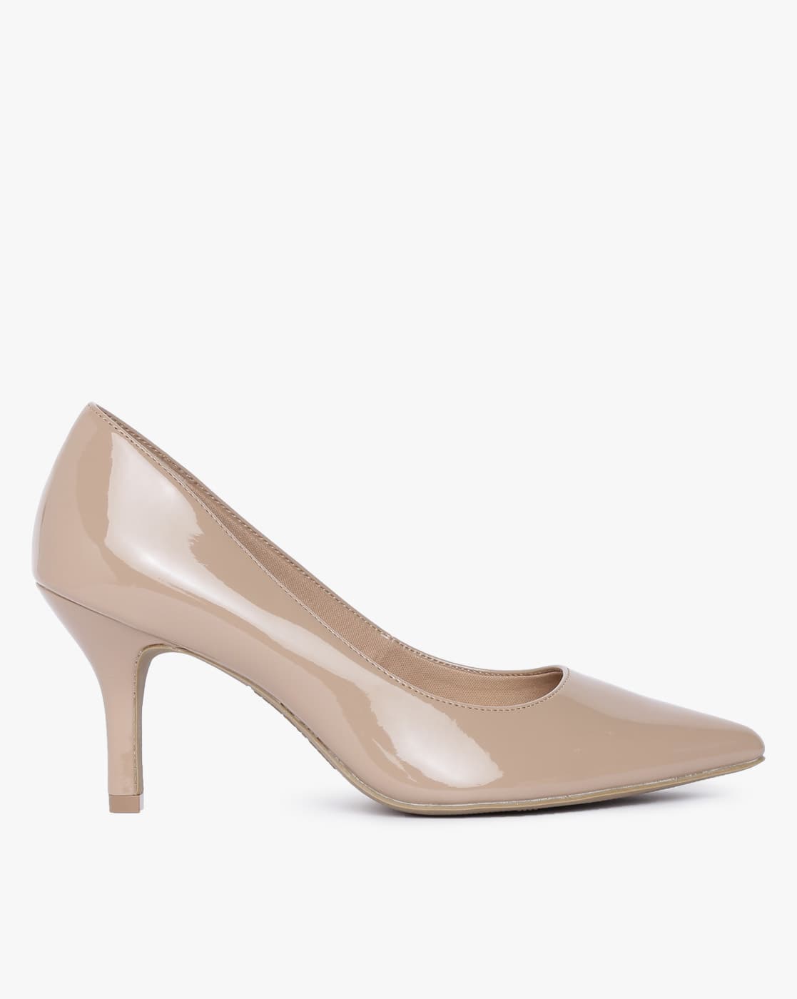 Buy Nude Heeled Shoes for Women by 