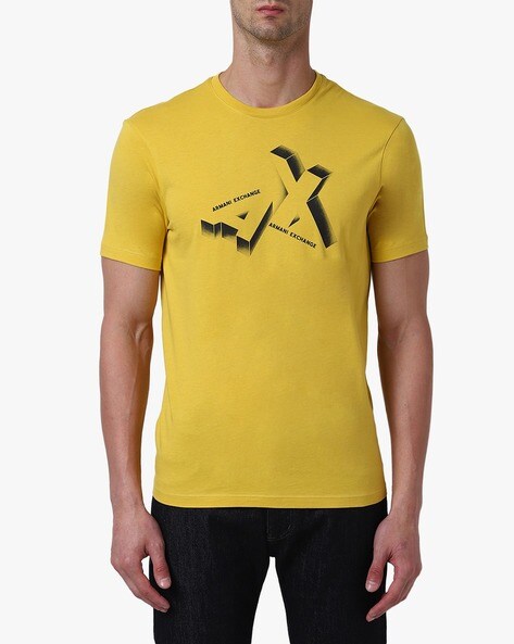 Buy Ceylon Yellow Tshirts for Men by 