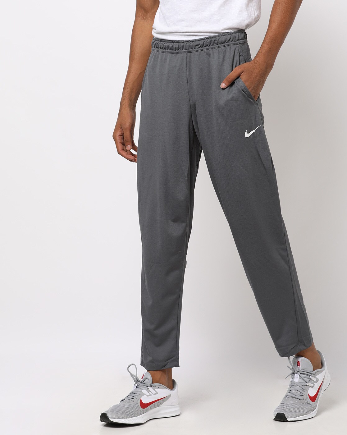 nike grey track pants