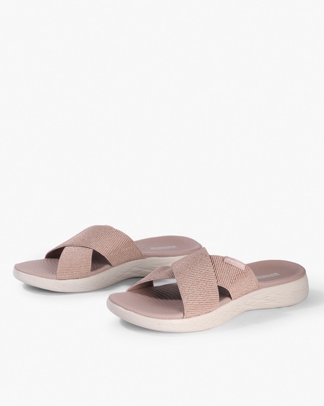 skechers sandals mens pink