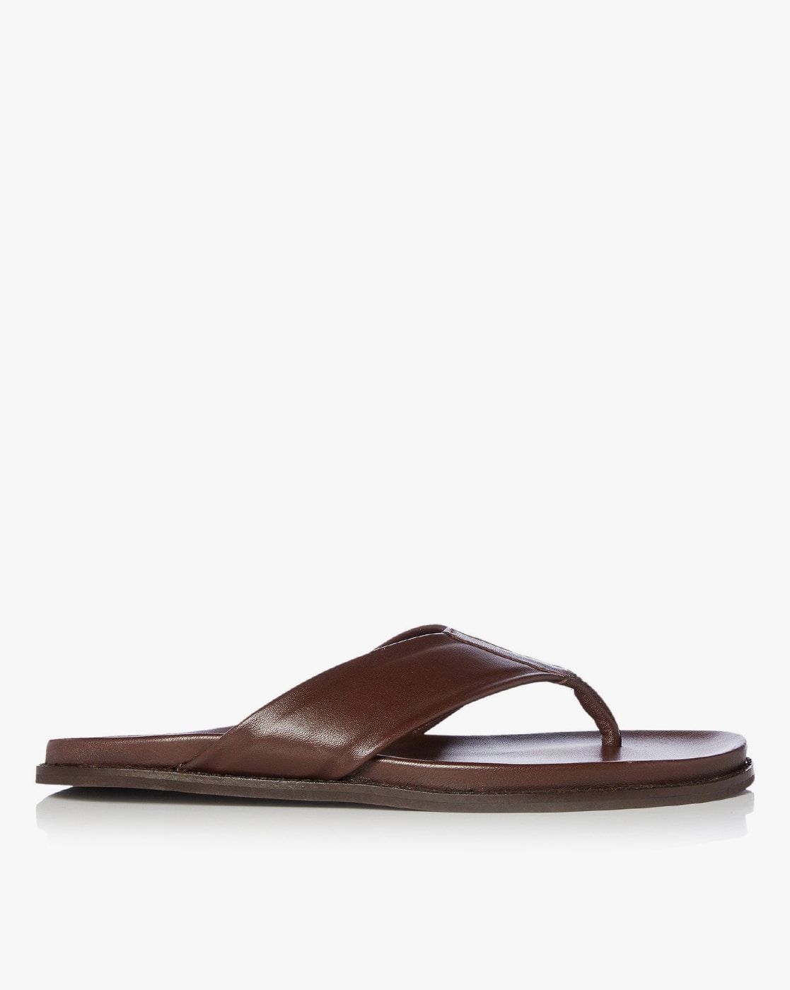 Leather slip on sandals Clearance