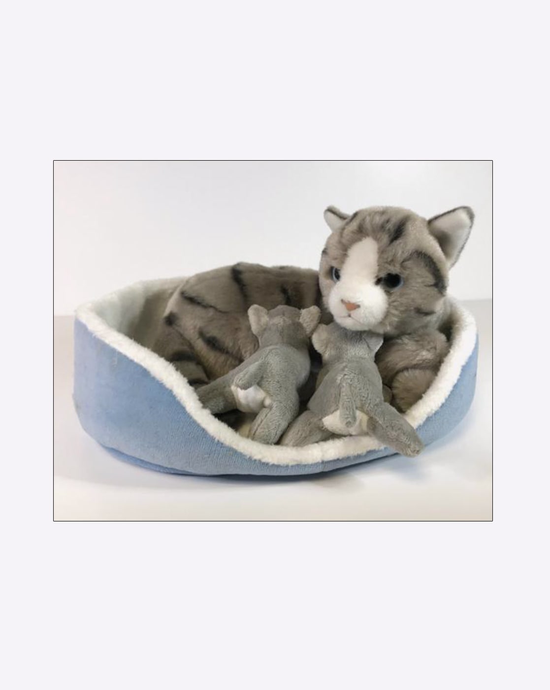 cat with kittens toy