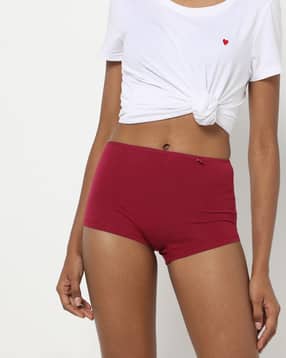 jockey SS04 High Coverage Super Combed Cotton Elastane Mid-Waist Boy Shorts with Stay Fresh Treatment-picture-41