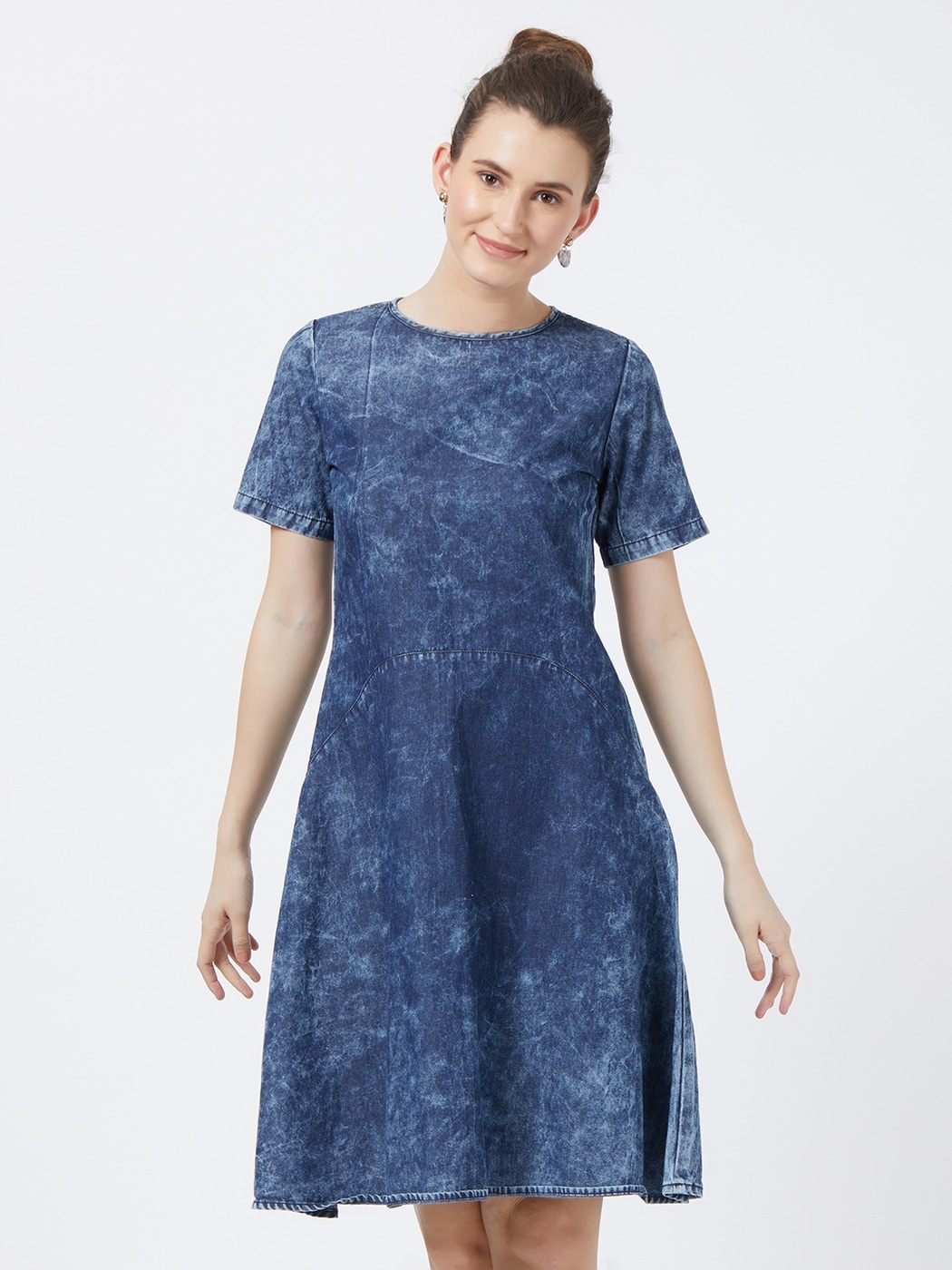 Buy Blue Dresses For Women By Bkind Online Ajio Com