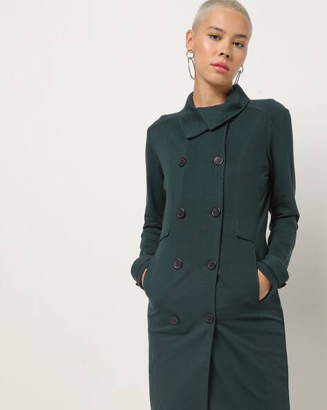 Double-Breasted Jacket with Pockets