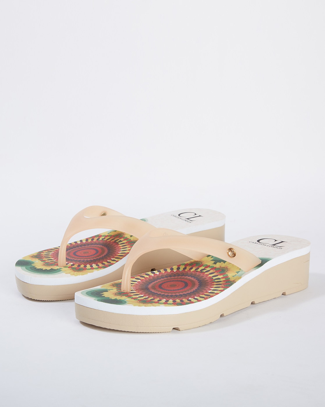 heeled flip flops online india