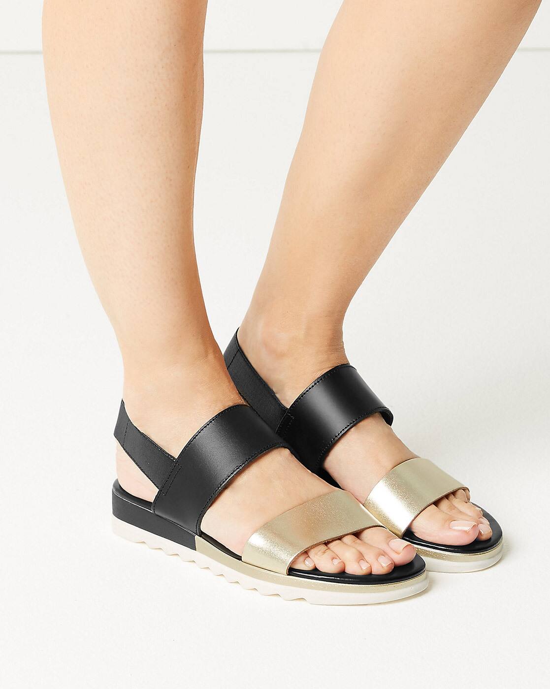 marks and spencer ladies flat sandals