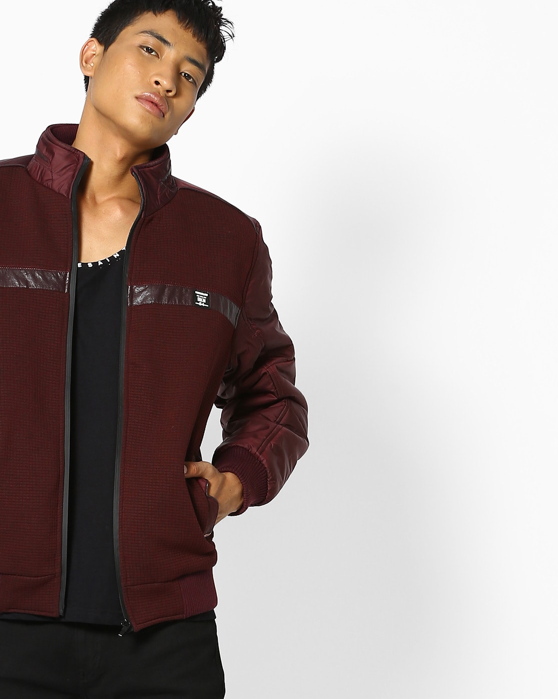 Buy Qube By Fort Collins Mens Jacket at Amazon.in