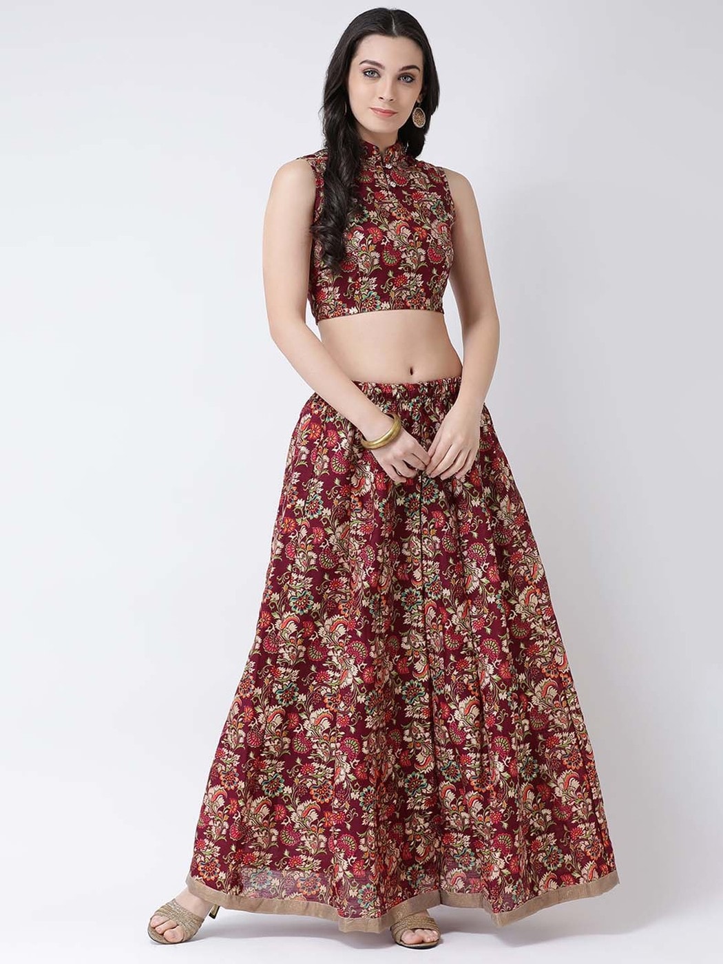 buy floral lehenga online