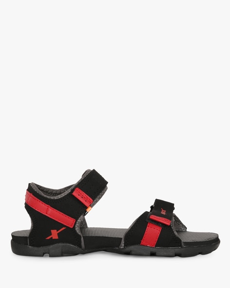 Sparx mens Ss-105 Black Red Sandal - 9 UK (SS-105) : Amazon.in: Fashion