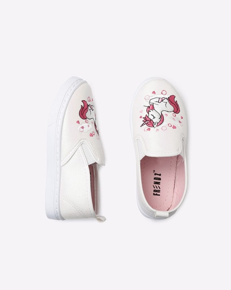 white unicorn shoes