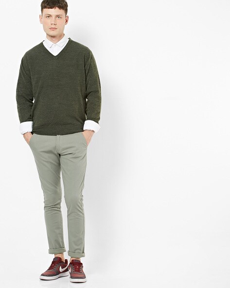 Buy Olive Sweaters & Cardigans for Men by NETWORK Online 