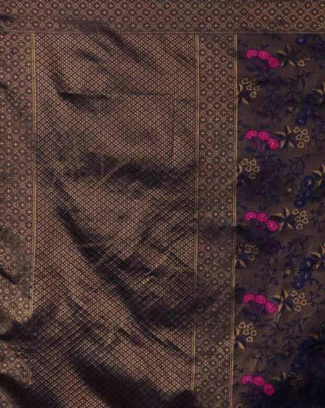 Traditional Jacquard Saree (Image - 3)