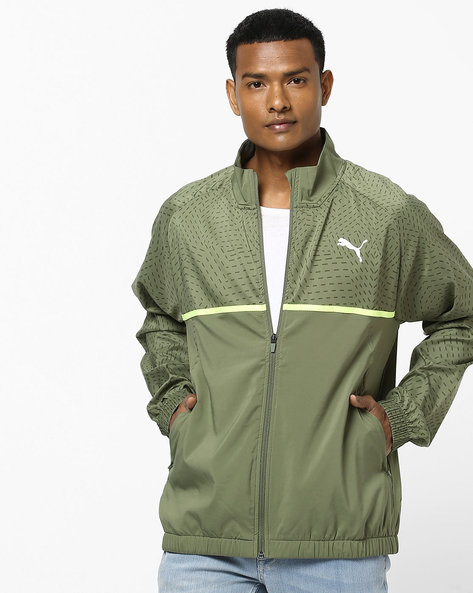 Buy Puma Men Olive Green Solid PWRWarm PackLITE 600 Dwn Puffer Jacket -  Jackets for Men 8210001 | Myntra